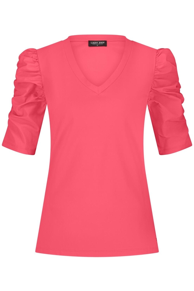 TIGGER T SHIRT L24 375 2341 CORAL SUNSET